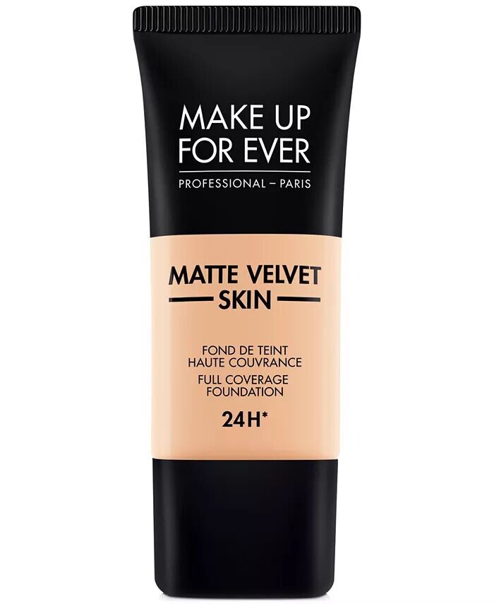 Матовая бархатная тональная основа с полным покрытием Make Up For Ever, цвет R260 - Pink Beige
Матовая бархатная тональная основа с полным покрытием Make Up For Ever, цвет R260 - Pink Beige