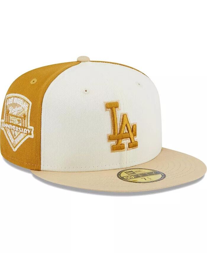 Мужская кремовая, золотистая шляпа Los Angeles Dodgers Chrome Anniversary 59FIFTY New Era, белый
Мужская кремовая, золотистая шляпа Los Angeles Dodgers Chrome Anniversary 59FIFTY New Era, белый