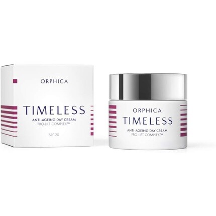 Timeless дневной антивозрастной крем с увлажнением и витаминами - 50 мл, Orphica
Timeless дневной антивозрастной крем с увлажнением и витаминами - 50 мл, Orphica