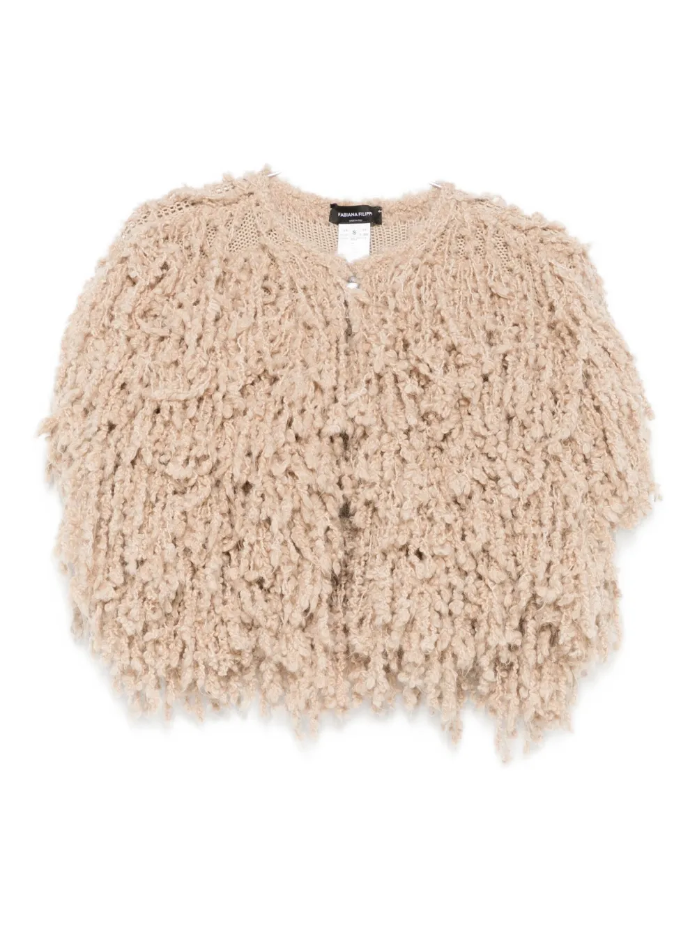 Кардиган с бахромой Fabiana Filippi, нейтральный
Кардиган с бахромой Fabiana Filippi, нейтральный