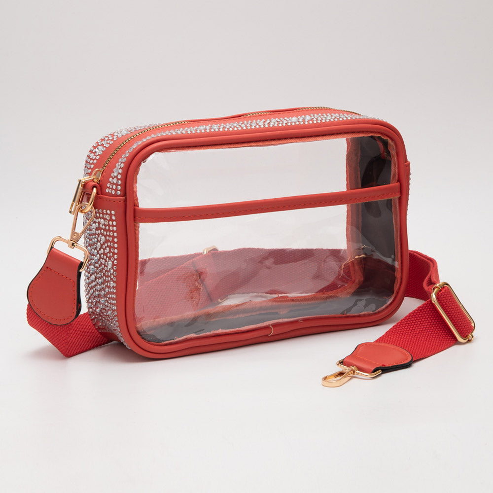 Блестящая стеганая искусственная кожа прозрачная прямоугольная сумка через плечо FASHNZFAB, оранжевый
Блестящая стеганая искусственная кожа прозрачная прямоугольная сумка через плечо FASHNZFAB, оранжевый