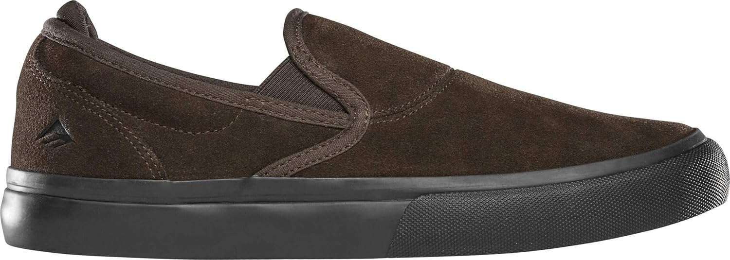 Слипоны Emerica Wino G6 - лучшие слипоны из доступных, удобный доступ к конькам, усиленная конструкция, амортизация, подходят для повседневной носки до 2025 года, черный/коричневый
Слипоны Emerica Wino G6 - лучшие слипоны из доступных, удобный доступ к конькам, усиленная конструкция, амортизация, подходят для повседневной носки до 2025 года, черный/коричневый