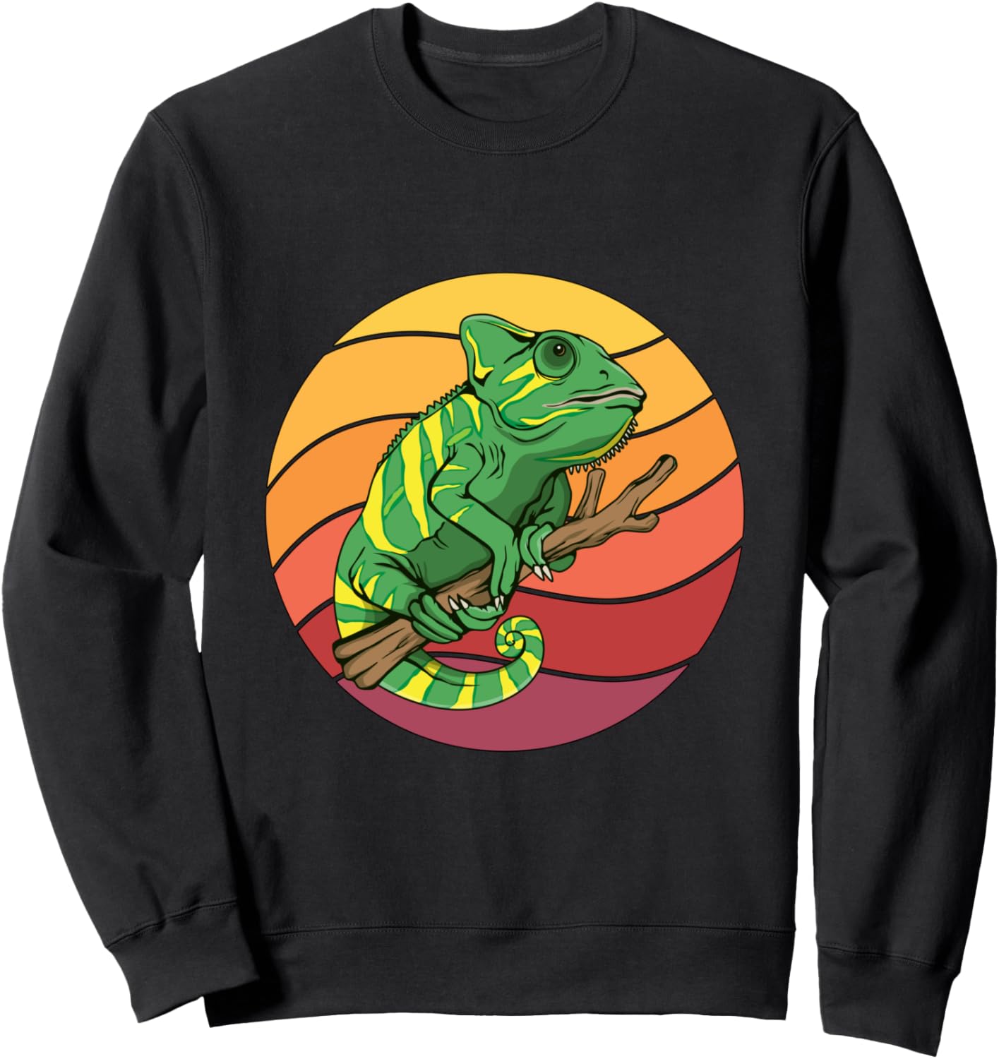 Хамелеон Ретро Закат Хамелеон Толстовка Funny Chameleon Merch Women Men Kids, черный
Хамелеон Ретро Закат Хамелеон Толстовка Funny Chameleon Merch Women Men Kids, черный