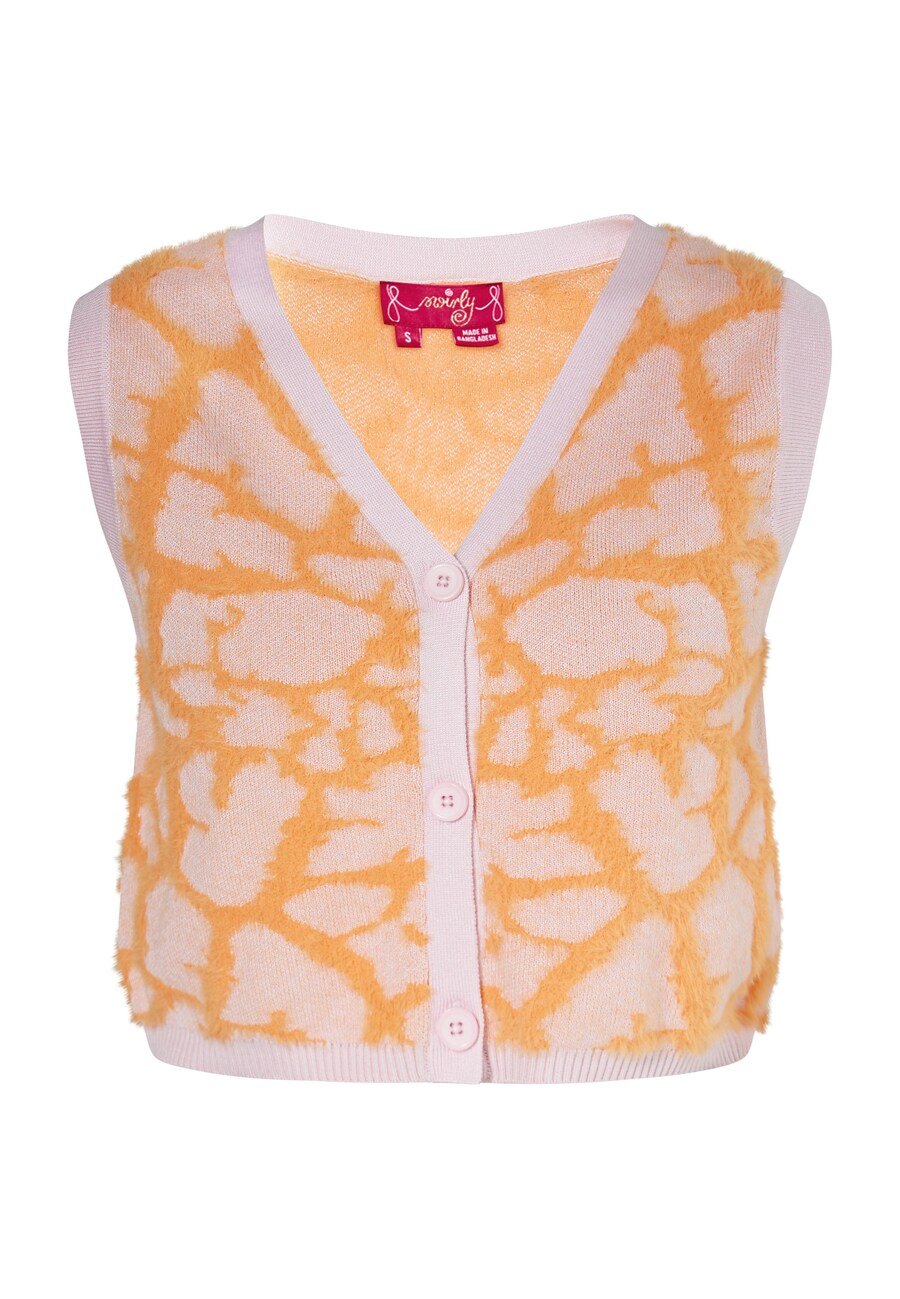 Вязаный кардиган swirly, оранжевый
Вязаный кардиган swirly, оранжевый