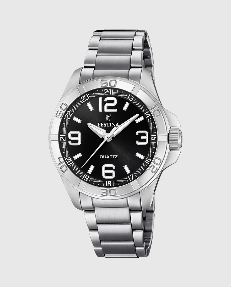 F20434/1 Специальные цены Мужские часы в серебристо-стальном корпусе Festina, серебряный
F20434/1 Специальные цены Мужские часы в серебристо-стальном корпусе Festina, серебряный