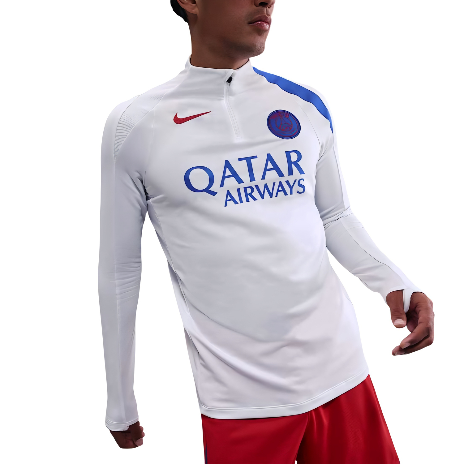 Футболка dri fit total 90 paris saint germain strike third Nike, белый/синий/красный
Футболка dri fit total 90 paris saint germain strike third Nike, белый/синий/красный