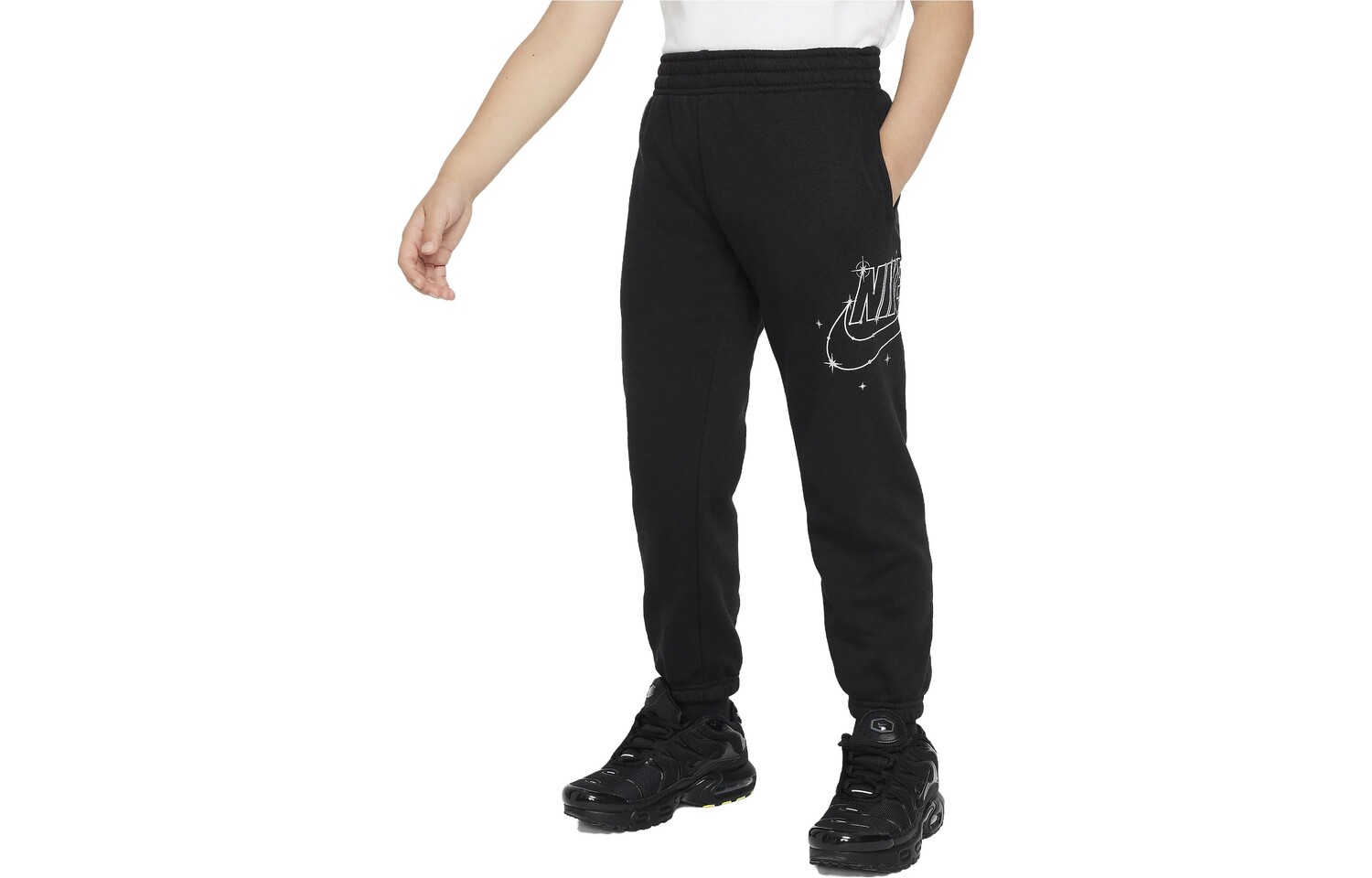 Детские трикотажные спортивные штаны Nike, черный
Детские трикотажные спортивные штаны Nike, черный