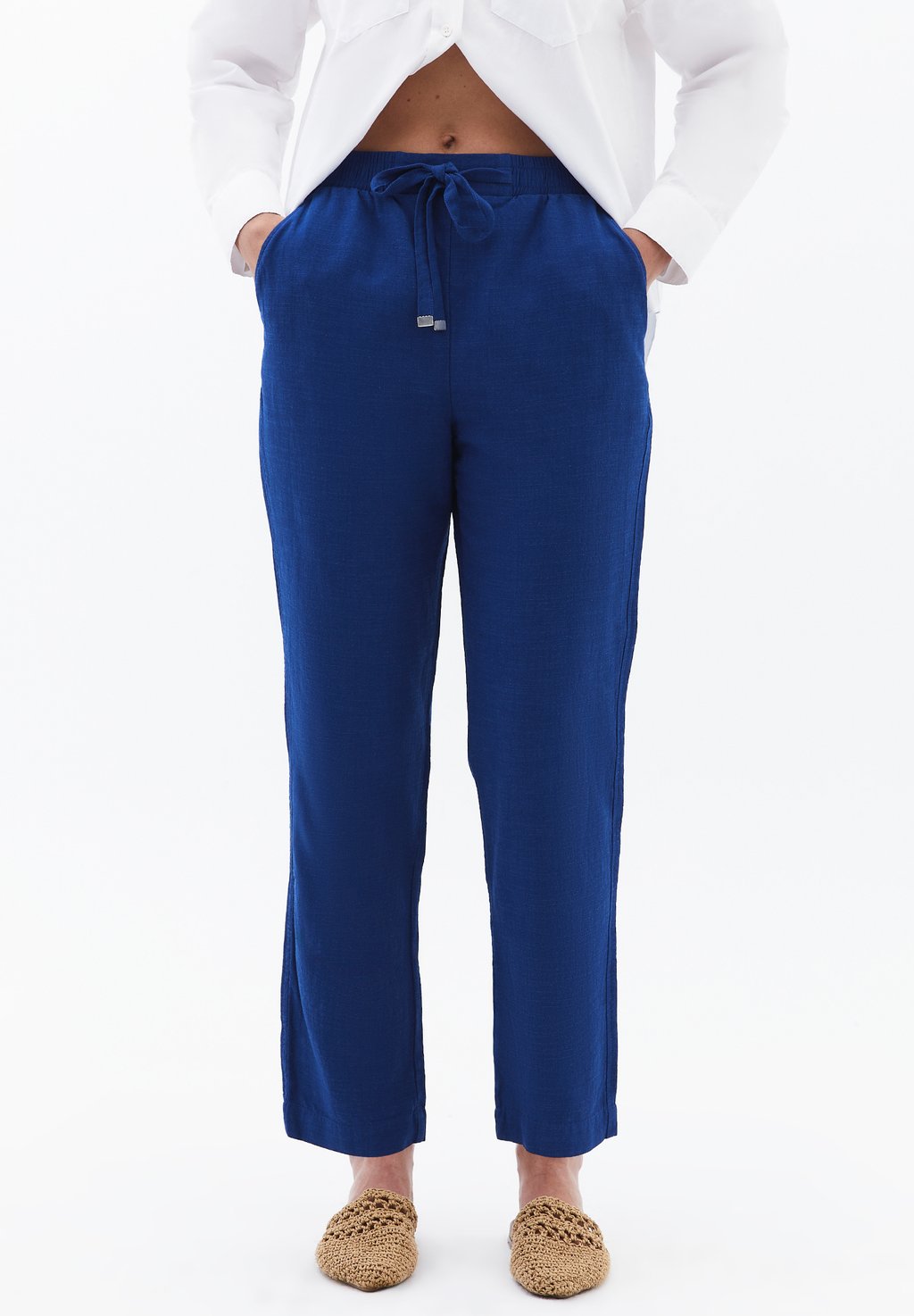 Брюки HOHER TAILLE MIT KAROTTENFORM OXXO, синий
Брюки HOHER TAILLE MIT KAROTTENFORM OXXO, синий