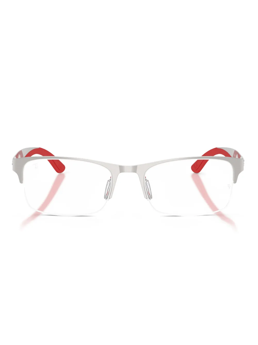 Очки RB7551 в прямоугольной оправе Ray-Ban, серебристый
Очки RB7551 в прямоугольной оправе Ray-Ban, серебристый