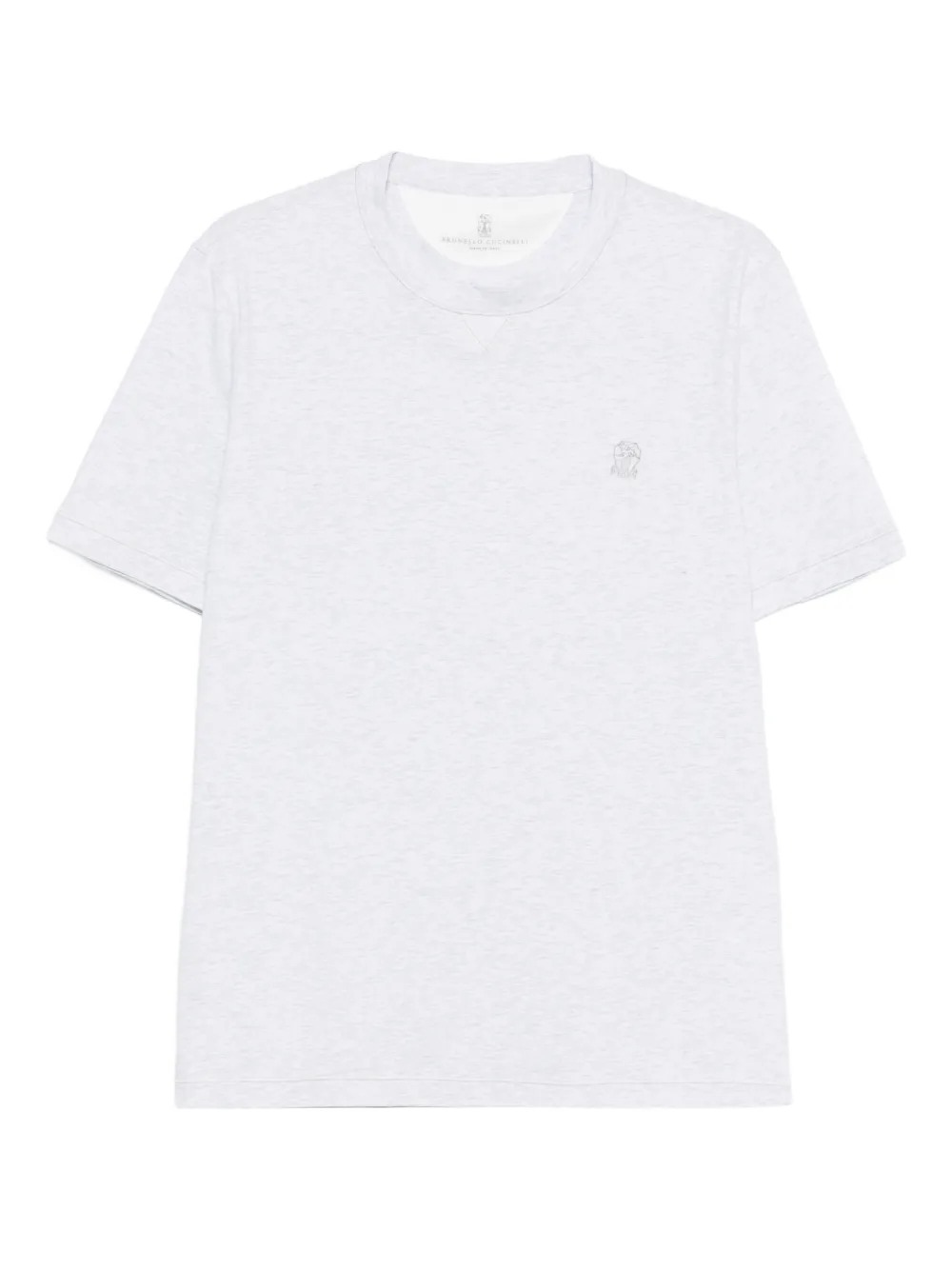 Футболка с логотипом и круглым вырезом Brunello Cucinelli, серый
Футболка с логотипом и круглым вырезом Brunello Cucinelli, серый