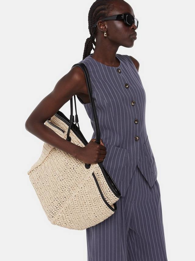 Жилет в тонкую полоску от лотти Whistles, темно-синий/разноцветный
Жилет в тонкую полоску от лотти Whistles, темно-синий/разноцветный