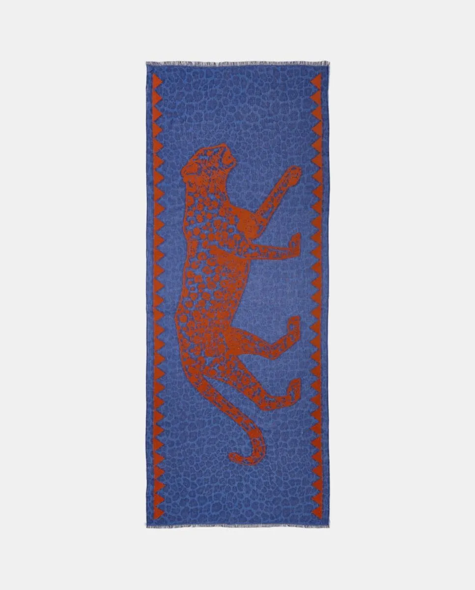 Шарф с узором Codello, синий
Шарф с узором Codello, синий