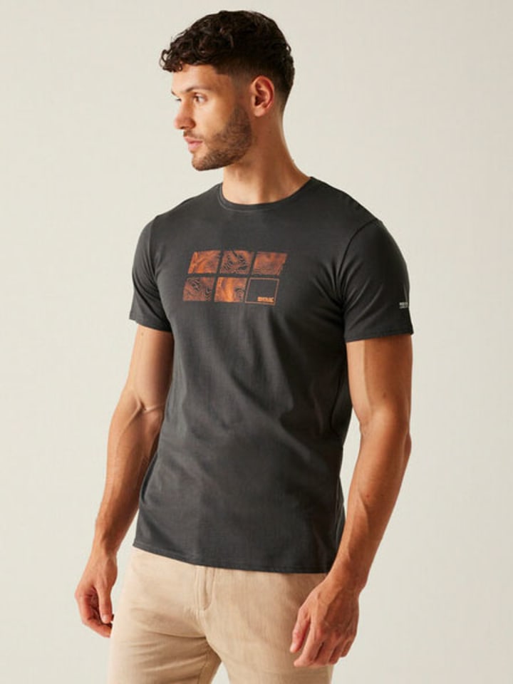 Regatta Рубашка "Breezed V" антрацитового цвета
Regatta Рубашка "Breezed V" антрацитового цвета