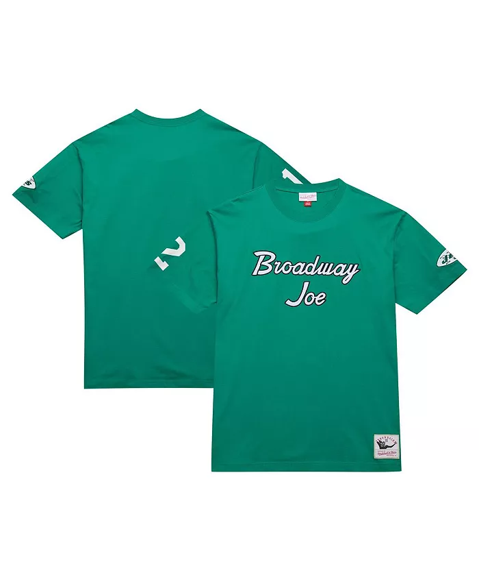 Мужская футболка с прозвищем Joe Namath Kelly Green, New York Jets, Retired Player Mitchell & Ness
Мужская футболка с прозвищем Joe Namath Kelly Green, New York Jets, Retired Player Mitchell & Ness