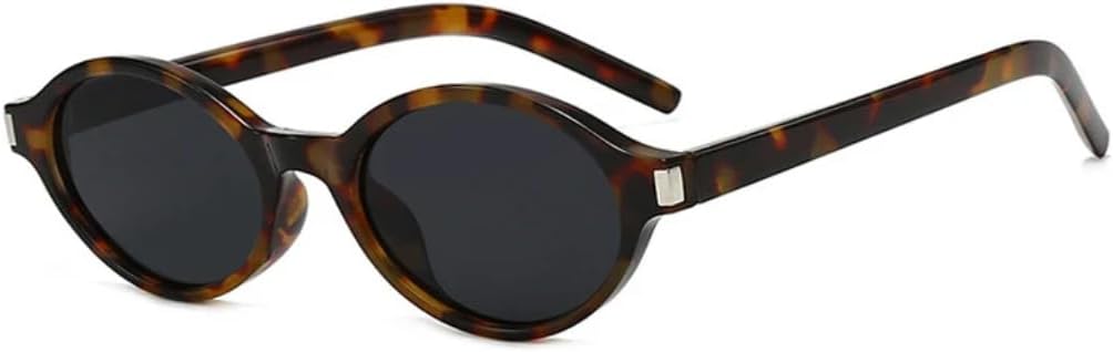 Солнцезащитные очки с защитой UV400 | Маленькая овальная оправа с заклепками | Для женщин и мужчин, для занятий спортом на открытом воздухе и вождения DSVIGF, Leopard Gray
Солнцезащитные очки с защитой UV400 | Маленькая овальная оправа с заклепками | Для женщин и мужчин, для занятий спортом на открытом воздухе и вождения DSVIGF, Leopard Gray