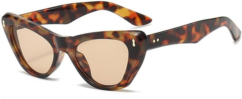 Мужские солнцезащитные очки «кошачий глаз» в стиле ретро с заклепками, оранжево-голубые оттенки, защита от ультрафиолета UV400, модные женские солнцезащитные очки SKFGNX, Leopard Champagne
Мужские солнцезащитные очки «кошачий глаз» в стиле ретро с заклепками, оранжево-голубые оттенки, защита от ультрафиолета UV400, модные женские солнцезащитные очки SKFGNX, Leopard Champagne