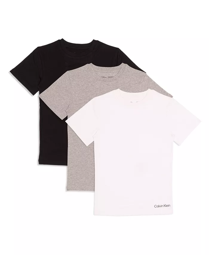 Футболки хлопковые для мальчиков Little & Big, набор из 3 штук Calvin Klein, мультиколор
Футболки хлопковые для мальчиков Little & Big, набор из 3 штук Calvin Klein, мультиколор