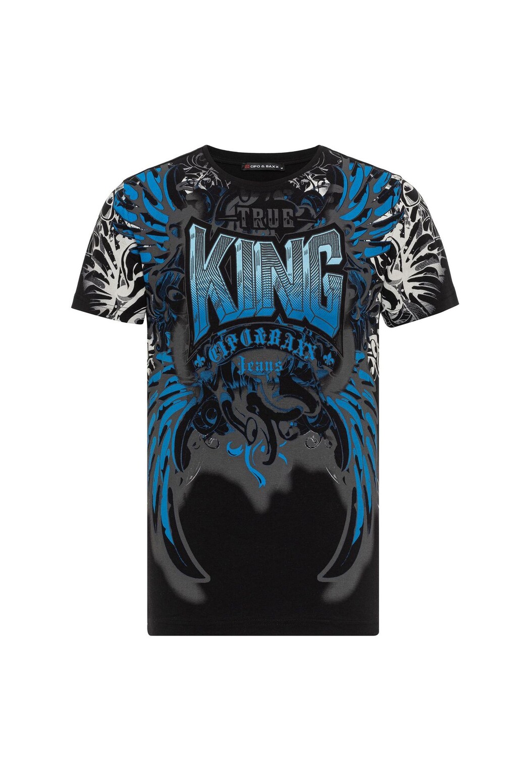 Футболка с крутым принтом спереди CIPO & BAXX, черный
Футболка с крутым принтом спереди CIPO & BAXX, черный