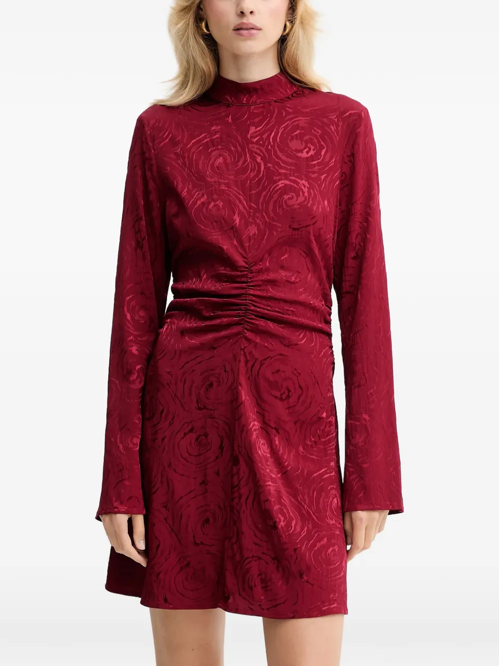 Мини-платье с декором в виде собранных роз Gestuz, красный
Мини-платье с декором в виде собранных роз Gestuz, красный