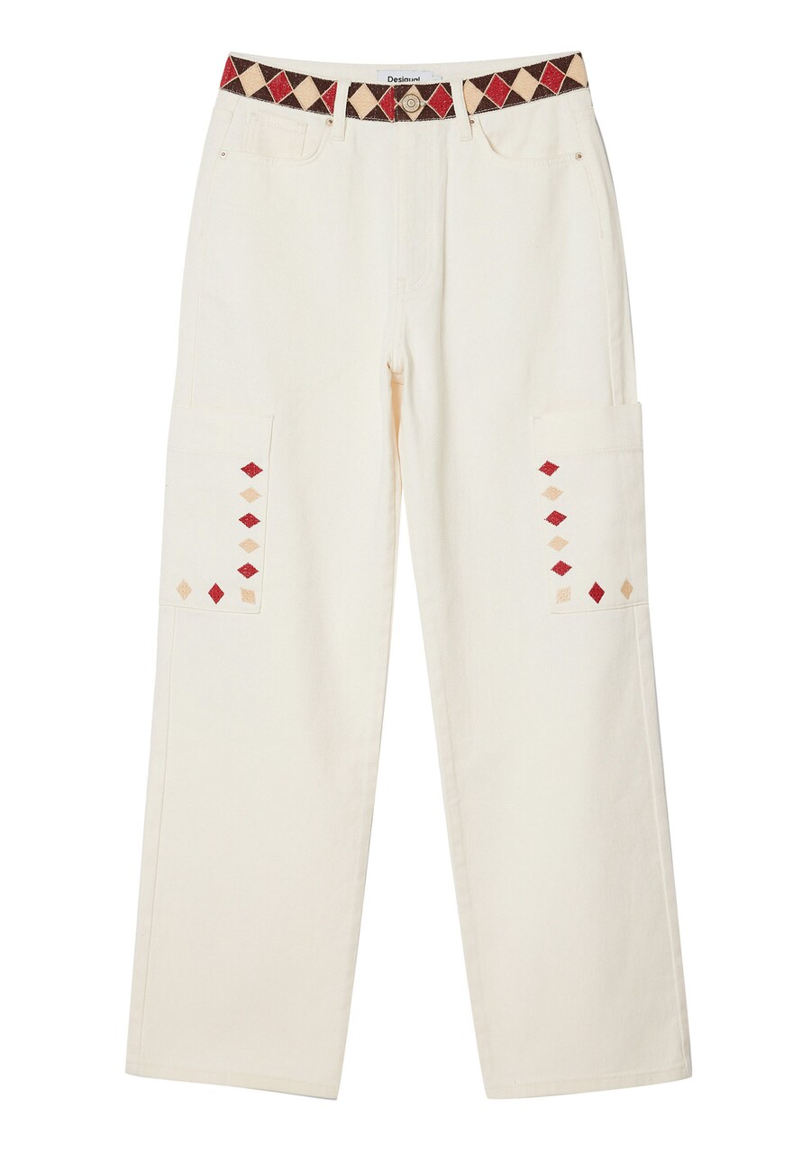 Джинсы Desigual Regular Jeans, белый
Джинсы Desigual Regular Jeans, белый