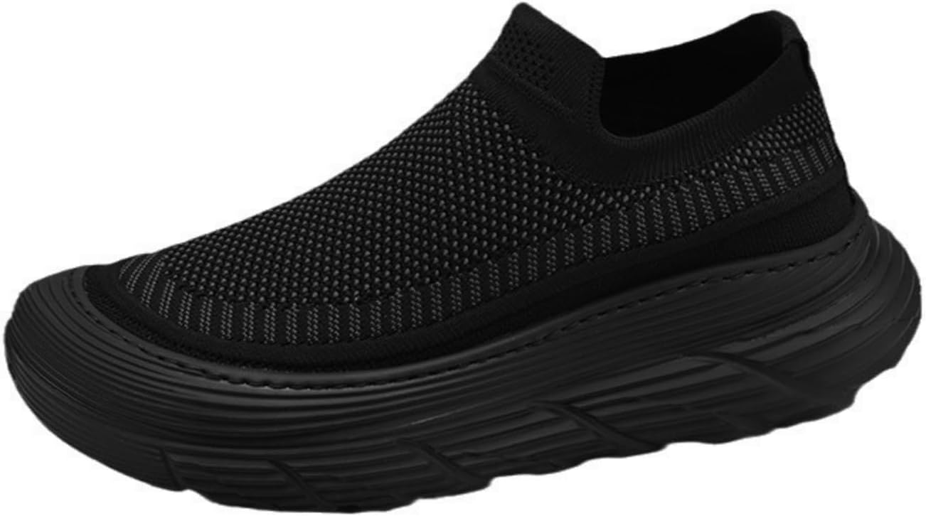 Мужские кроссовки MACEFIL с толстой подошвой, без шнурков, модные, классические, дышащие, легкие, спортивные, повседневные, черный
Мужские кроссовки MACEFIL с толстой подошвой, без шнурков, модные, классические, дышащие, легкие, спортивные, повседневные, черный