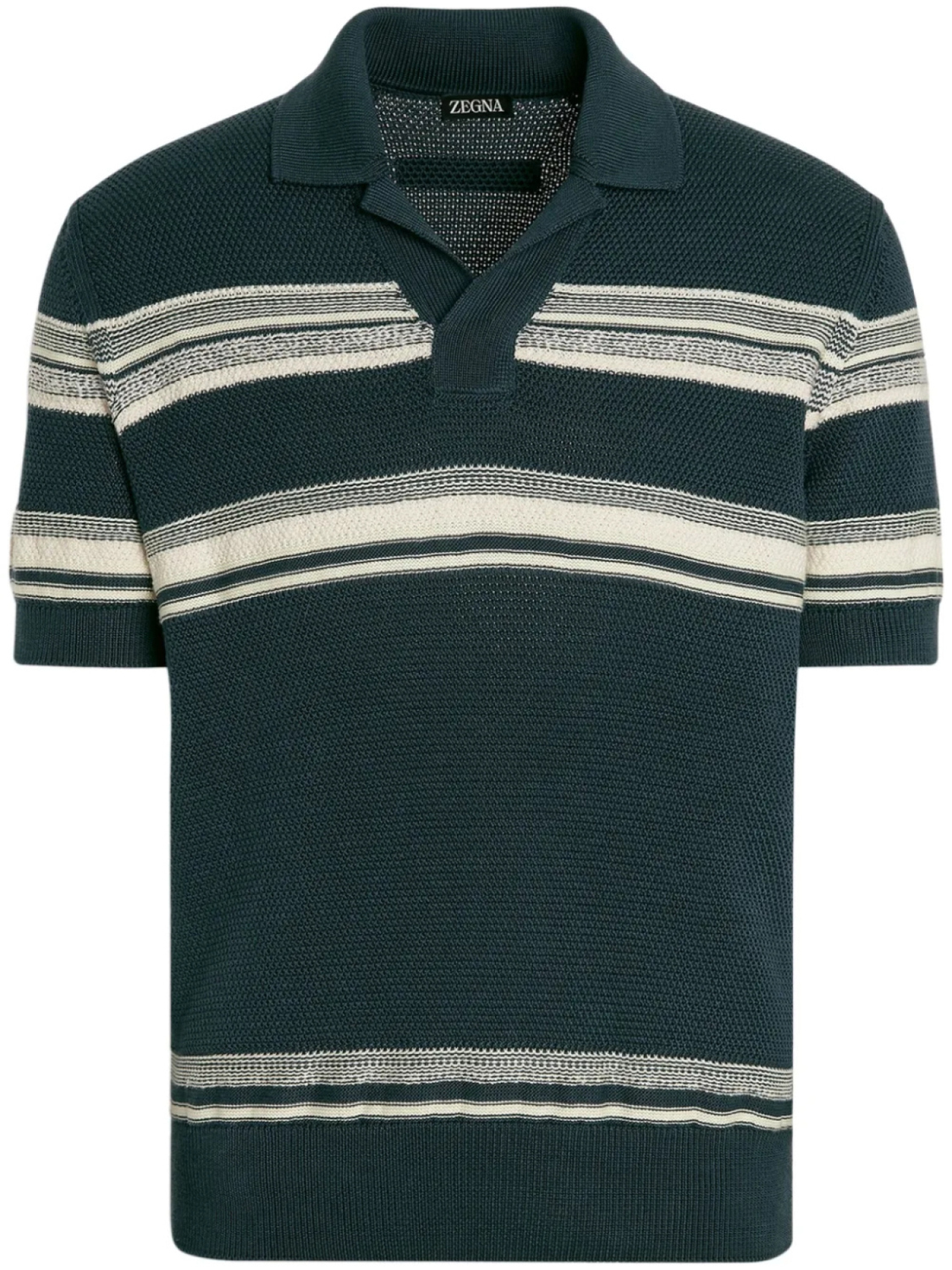 Zegna рубашка поло в полоску, синий
Zegna рубашка поло в полоску, синий