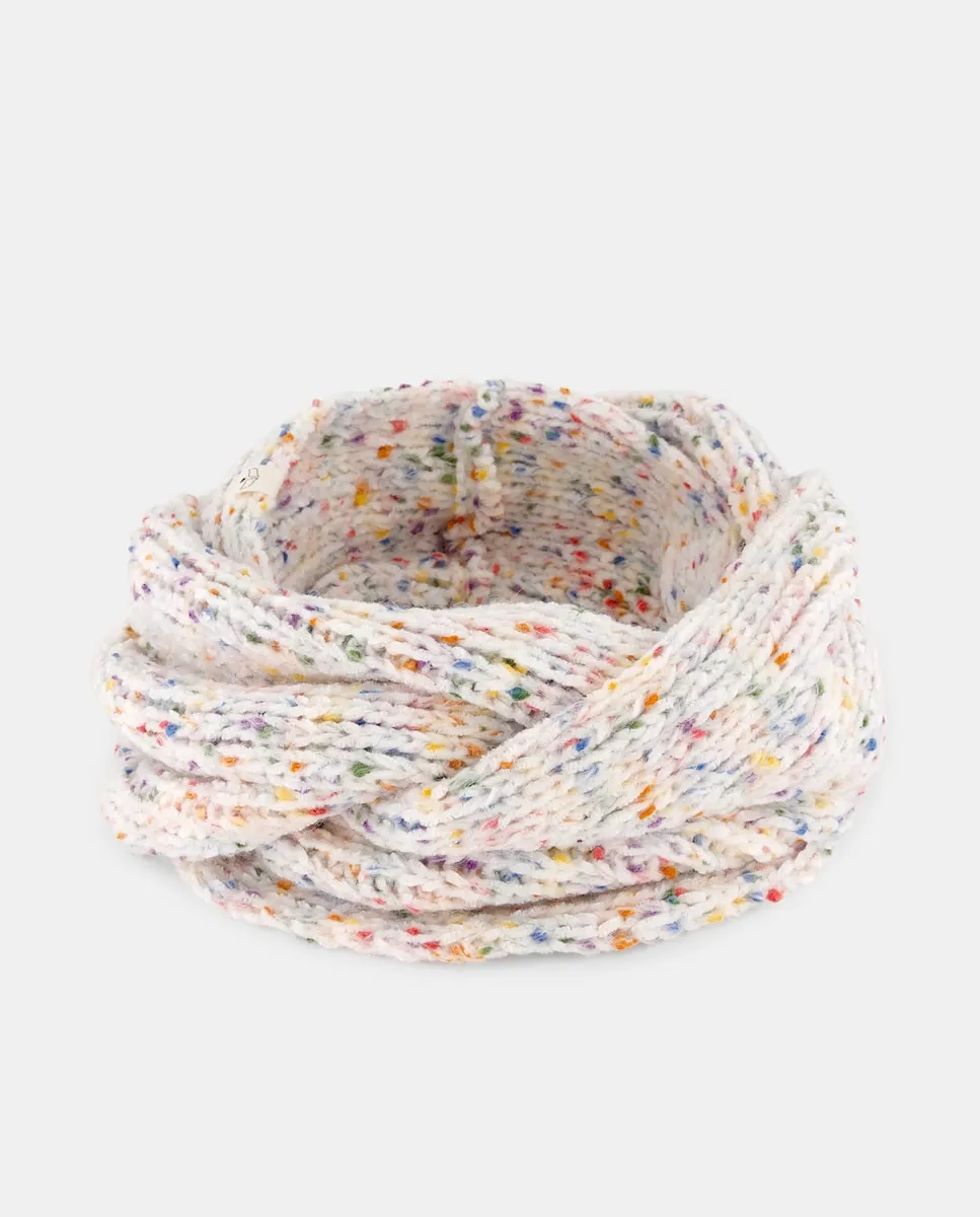 Шарф из шенилла Green Coast, экрю
Шарф из шенилла Green Coast, экрю