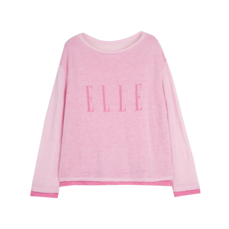 ELLE Свитер женский розовый тонкий кардиган с круглым вырезом
ELLE Свитер женский розовый тонкий кардиган с круглым вырезом