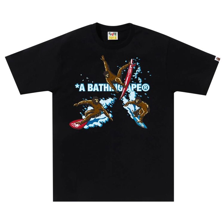 Футболка BAPE Surfing Apes Tee, черный
Футболка BAPE Surfing Apes Tee, черный