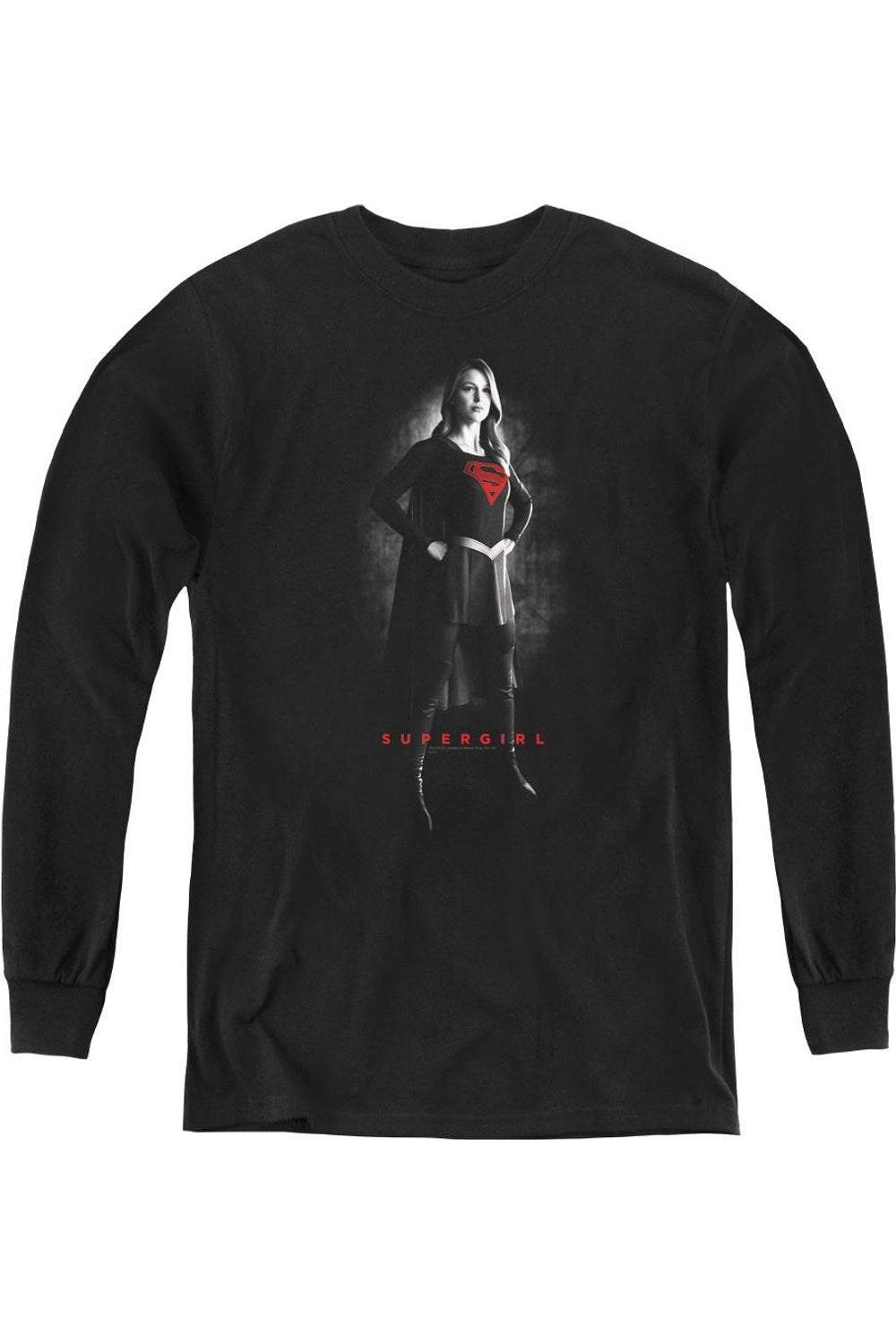 Футболка с длинным рукавом Supergirl Noir для подростков Gildan, черный
Футболка с длинным рукавом Supergirl Noir для подростков Gildan, черный