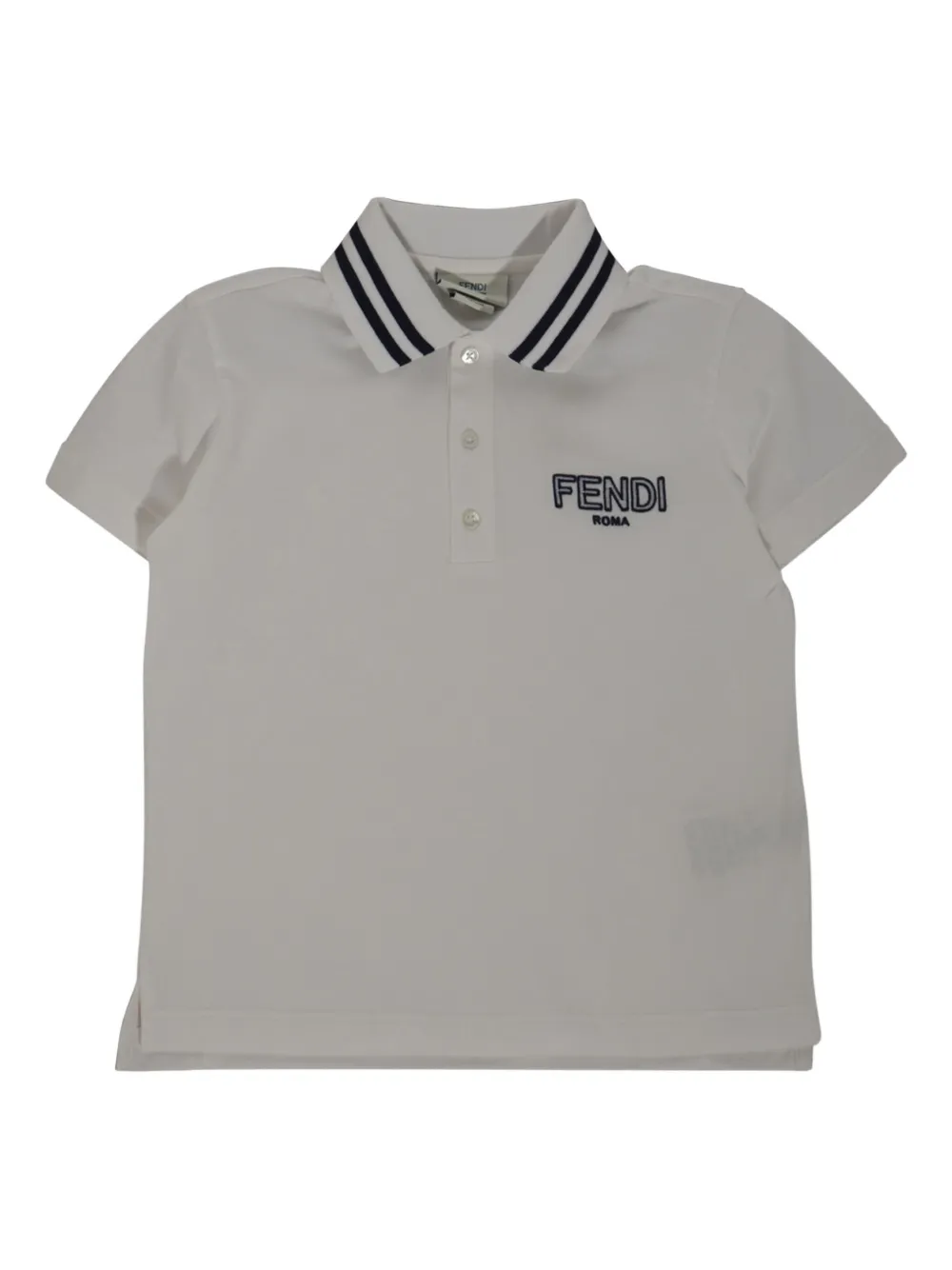 Поло с вышитым логотипом FENDI KIDS, серый
Поло с вышитым логотипом FENDI KIDS, серый