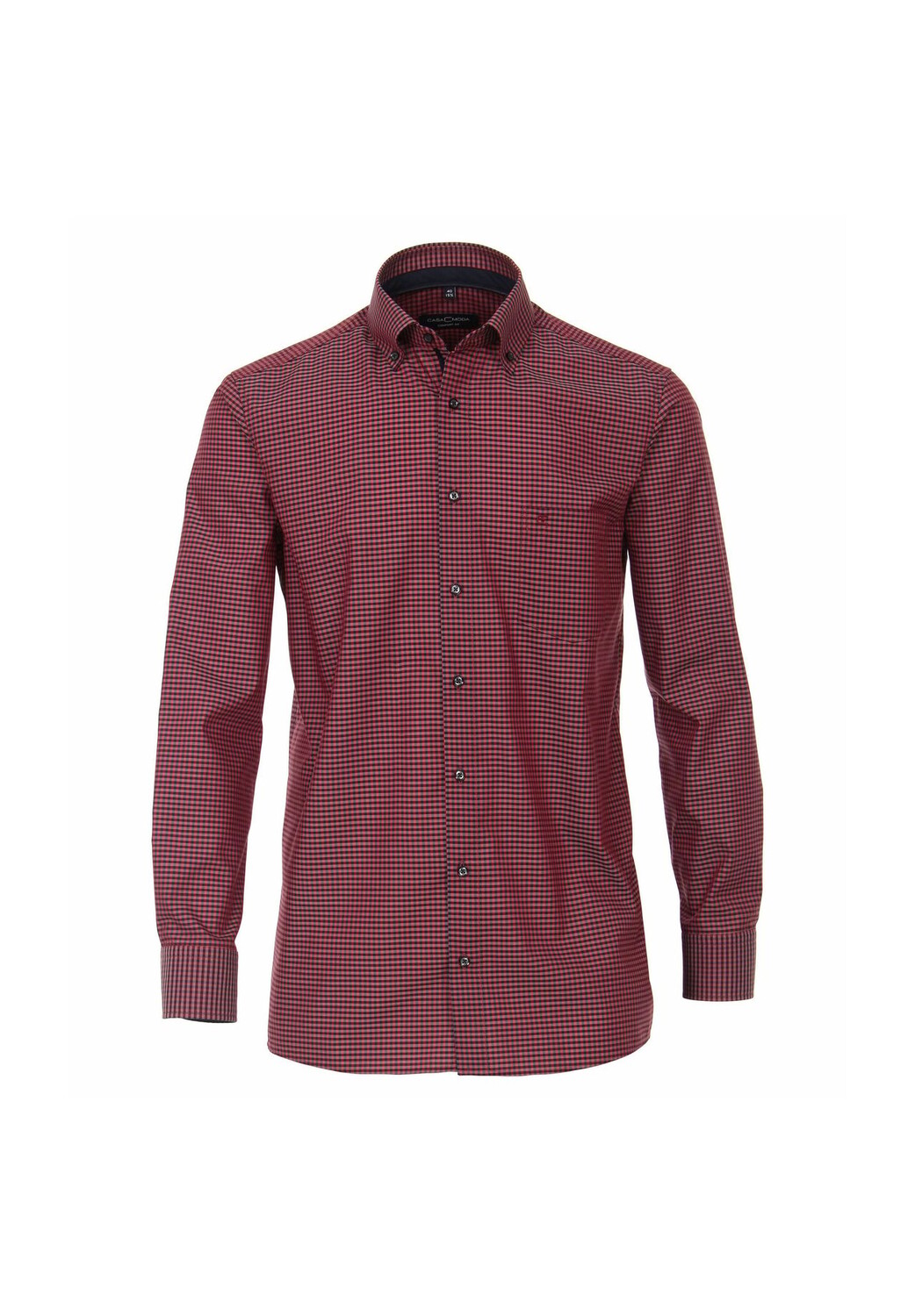 Мужская деловая рубашка в клетку комфортного кроя CASAMODA, цвет Mittelrot
Мужская деловая рубашка в клетку комфортного кроя CASAMODA, цвет Mittelrot