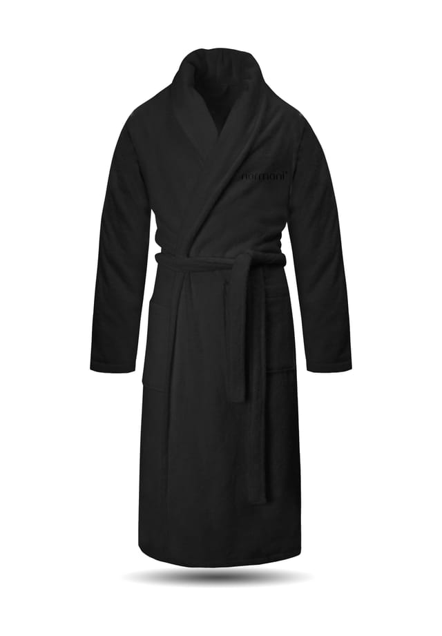 Премиум халат базовый Normani, черный
Премиум халат базовый Normani, черный
