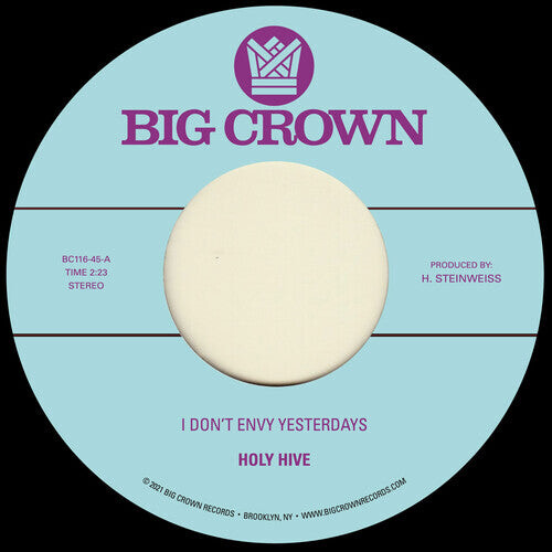 Сингл 7" Holy Hive: I Don't Envy Yesterdays / Color It Easy
Сингл 7" Holy Hive: I Don't Envy Yesterdays / Color It Easy