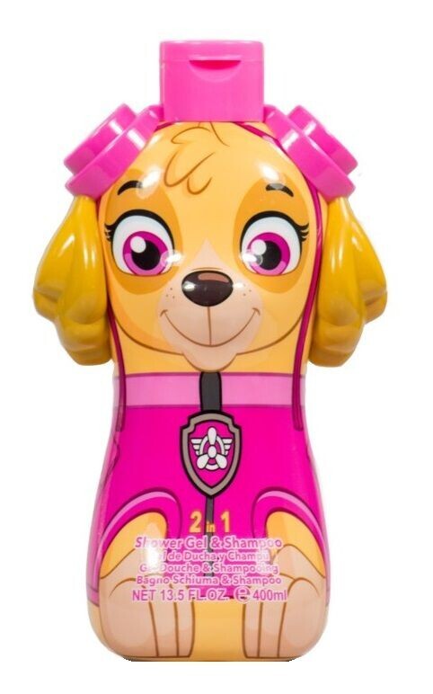 Детский гель для душа и шампунь 2в1. Psi Patrol Skye 2w1, 400 мл
Детский гель для душа и шампунь 2в1. Psi Patrol Skye 2w1, 400 мл
