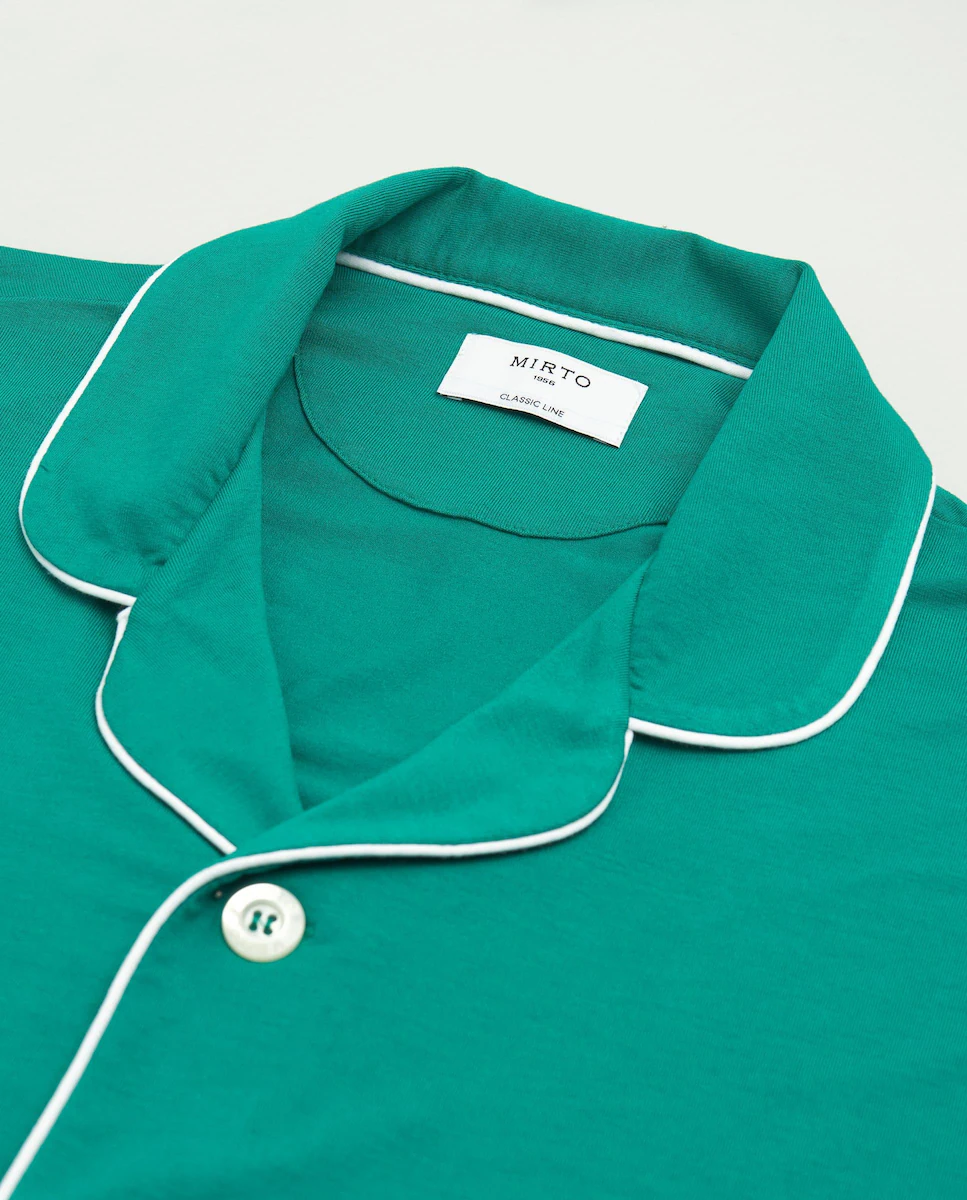 Мужская длинная пижама модального трикотажа Mirto, зеленый
Мужская длинная пижама модального трикотажа Mirto, зеленый