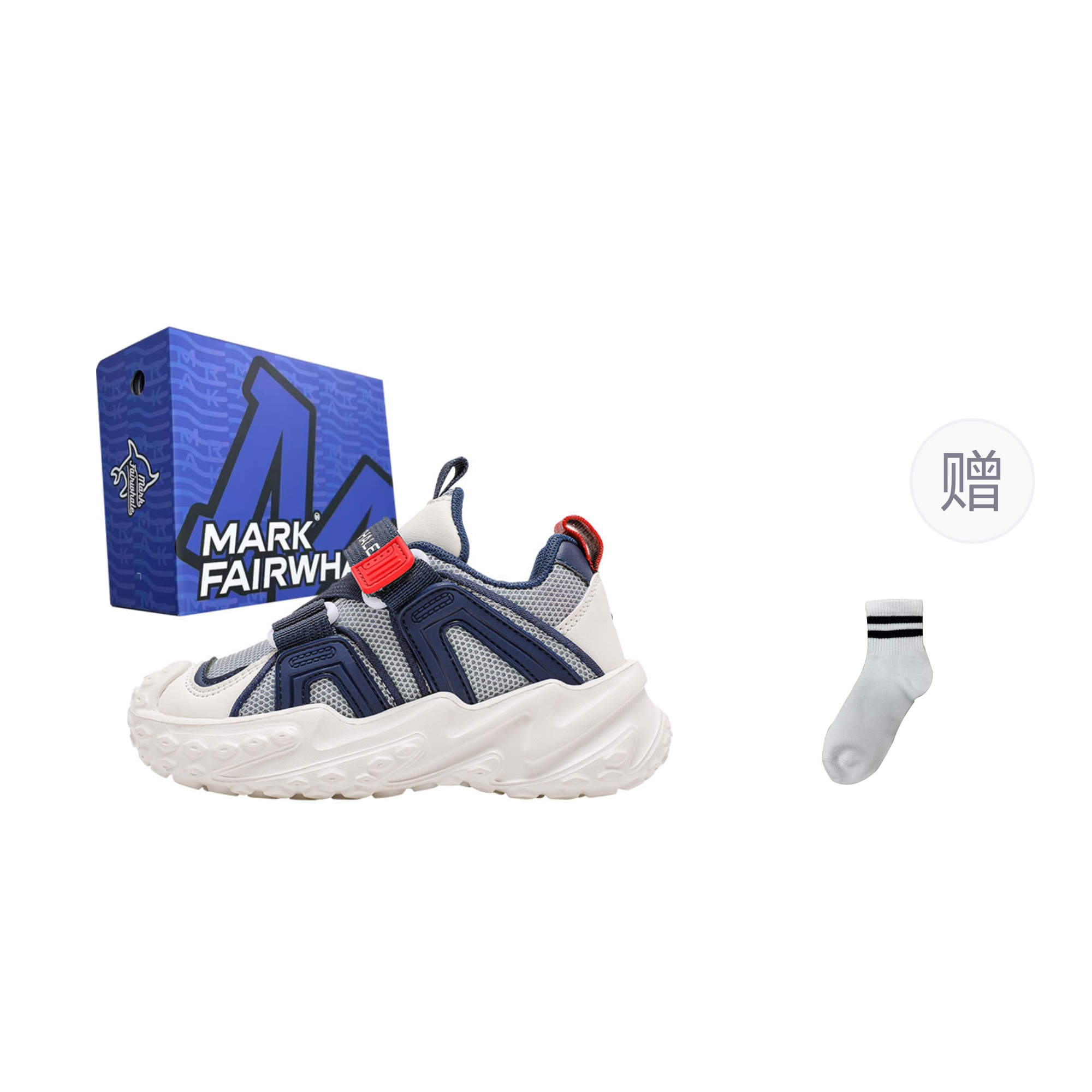 Детские кроссовки для бега FAIRWHALE, синий
Детские кроссовки для бега FAIRWHALE, синий