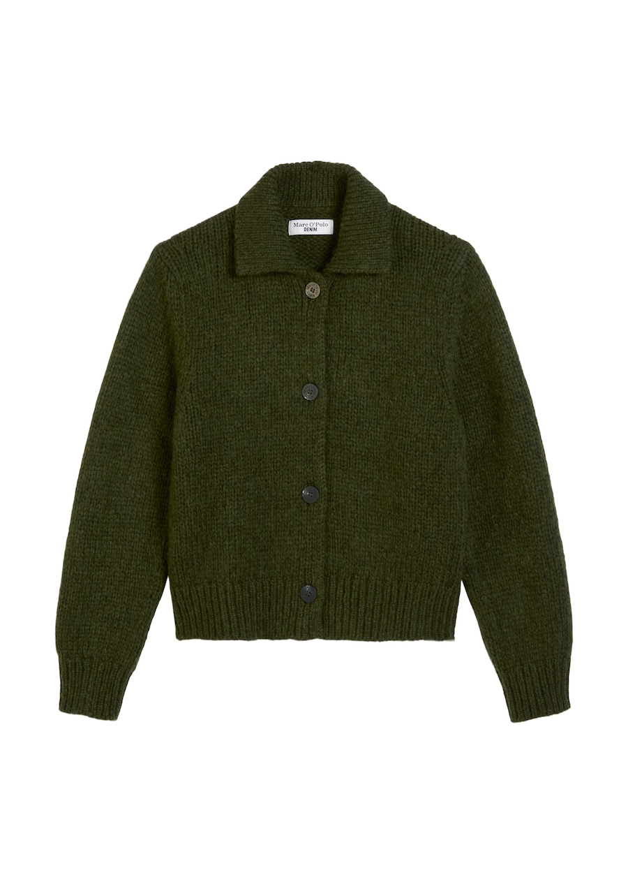 Вязаный кардиган Marc O'Polo DENIM, темно-зеленый
Вязаный кардиган Marc O'Polo DENIM, темно-зеленый
