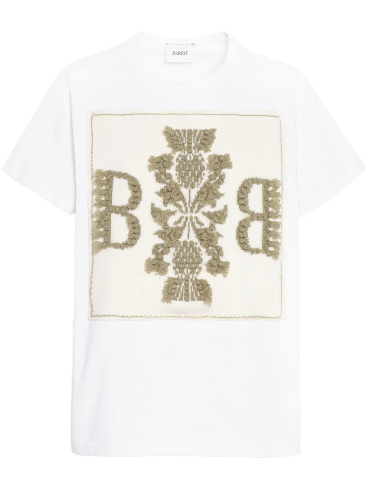 Футболка с вышитым логотипом Barrie, белый
Футболка с вышитым логотипом Barrie, белый