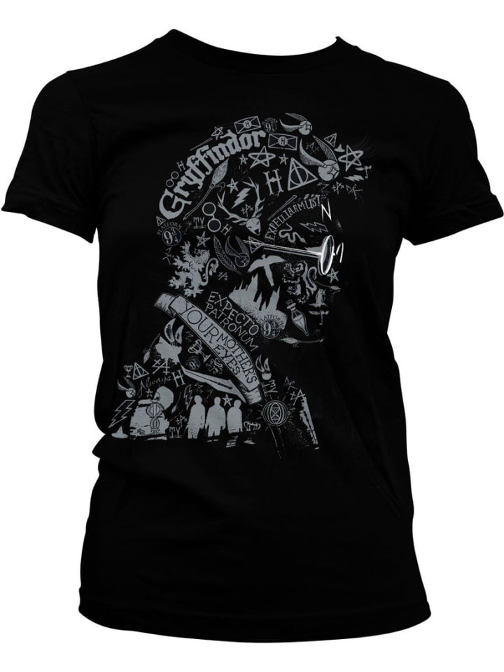 Черная рубашка Harry Potter
Черная рубашка Harry Potter