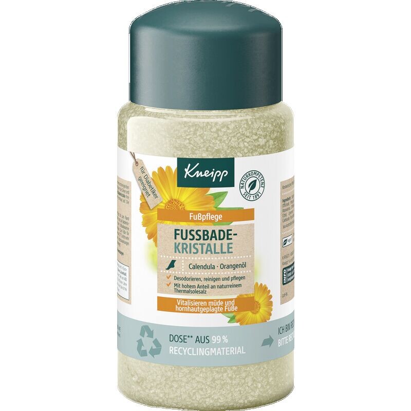Кристаллы для ванночек для ног Kneipp, 600 g
Кристаллы для ванночек для ног Kneipp, 600 g
