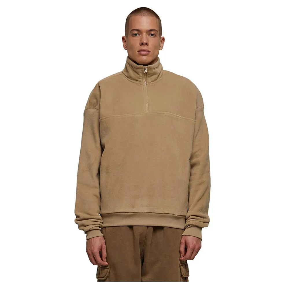 Толстовка Urban Classics Basuc Polar Fleece half zip, коричневый
Толстовка Urban Classics Basuc Polar Fleece half zip, коричневый