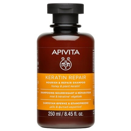 Apivita Keratin Nourish & Repair Шампунь для сухих поврежденных волос, 8,45 жидких унций
Apivita Keratin Nourish & Repair Шампунь для сухих поврежденных волос, 8,45 жидких унций