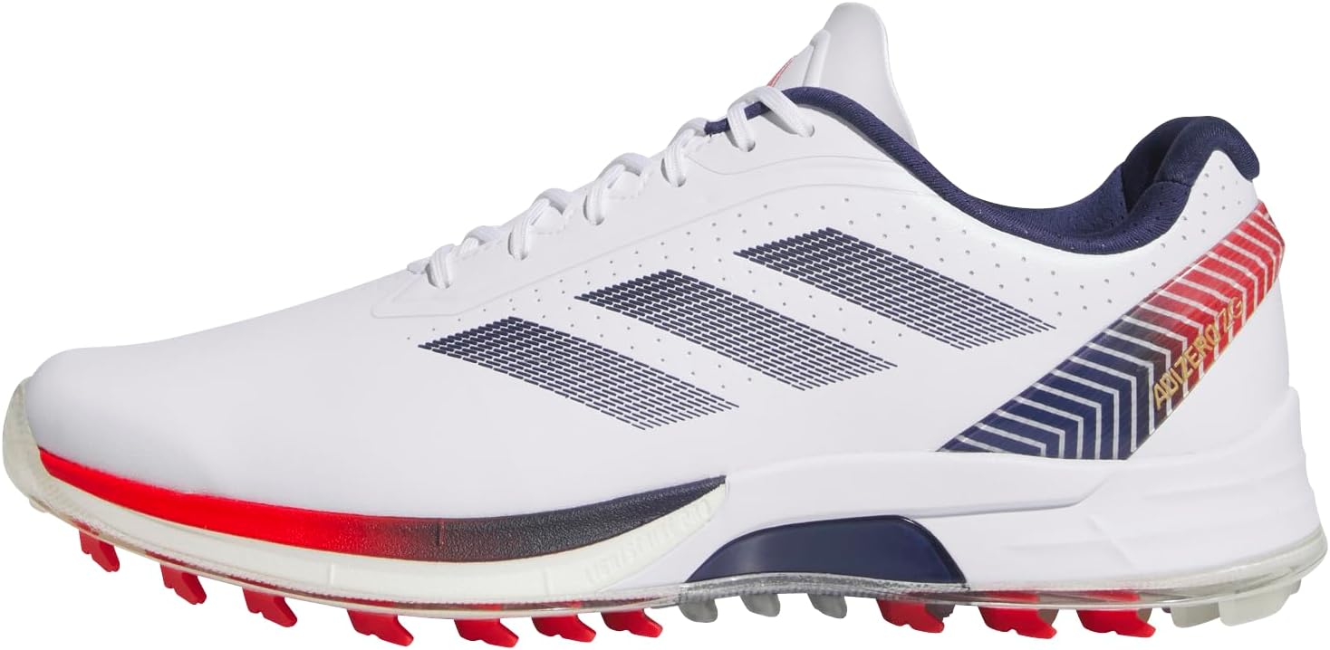 Мужские гольф-туфли Adidas Adizero ZG Ryder без шипов, белый/синий
Мужские гольф-туфли Adidas Adizero ZG Ryder без шипов, белый/синий
