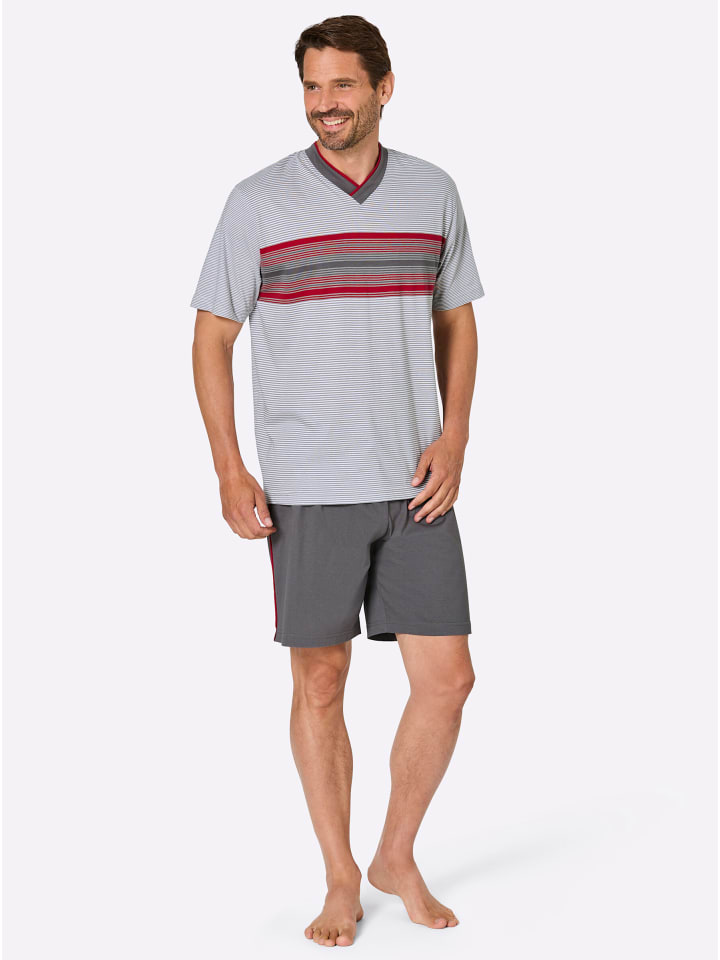 WITT WEIDEN Короткие шорты в полоску антрацитово-вишневого цвета
WITT WEIDEN Короткие шорты в полоску антрацитово-вишневого цвета