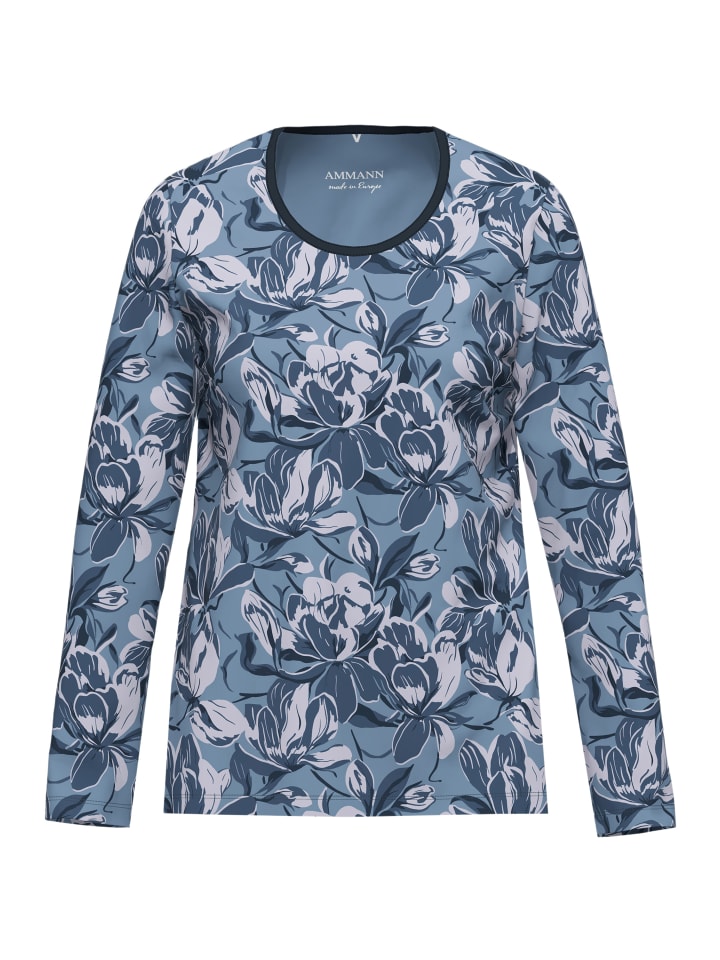 Ammann Пижамная кофта Mix & Match лавандово-голубого цвета
Ammann Пижамная кофта Mix & Match лавандово-голубого цвета