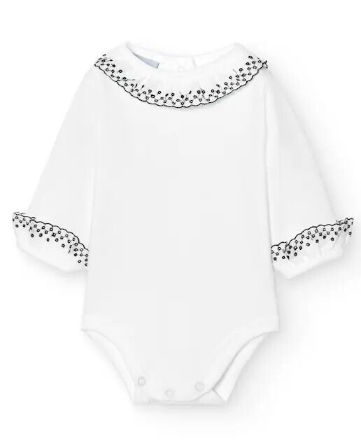 В упаковке 2 детских боди с батистовым воротником и манжетами Babidú, темно-синий
В упаковке 2 детских боди с батистовым воротником и манжетами Babidú, темно-синий