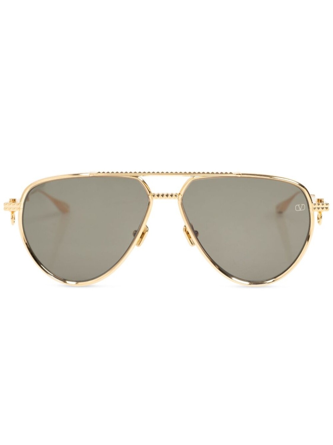 Солнцезащитные очки-заклепки в оправе «пилот» VALENTINO GARAVANI EYEWEAR, золотой
Солнцезащитные очки-заклепки в оправе «пилот» VALENTINO GARAVANI EYEWEAR, золотой