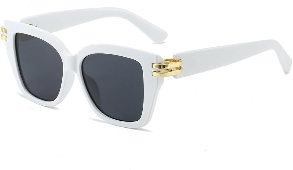 Роскошные солнцезащитные очки для женщин, модные солнцезащитные очки с градиентным переходом цвета, ретро-очки для женщин, защита от ультрафиолета UV400 TKKTLLT, White Black
Роскошные солнцезащитные очки для женщин, модные солнцезащитные очки с градиентным переходом цвета, ретро-очки для женщин, защита от ультрафиолета UV400 TKKTLLT, White Black