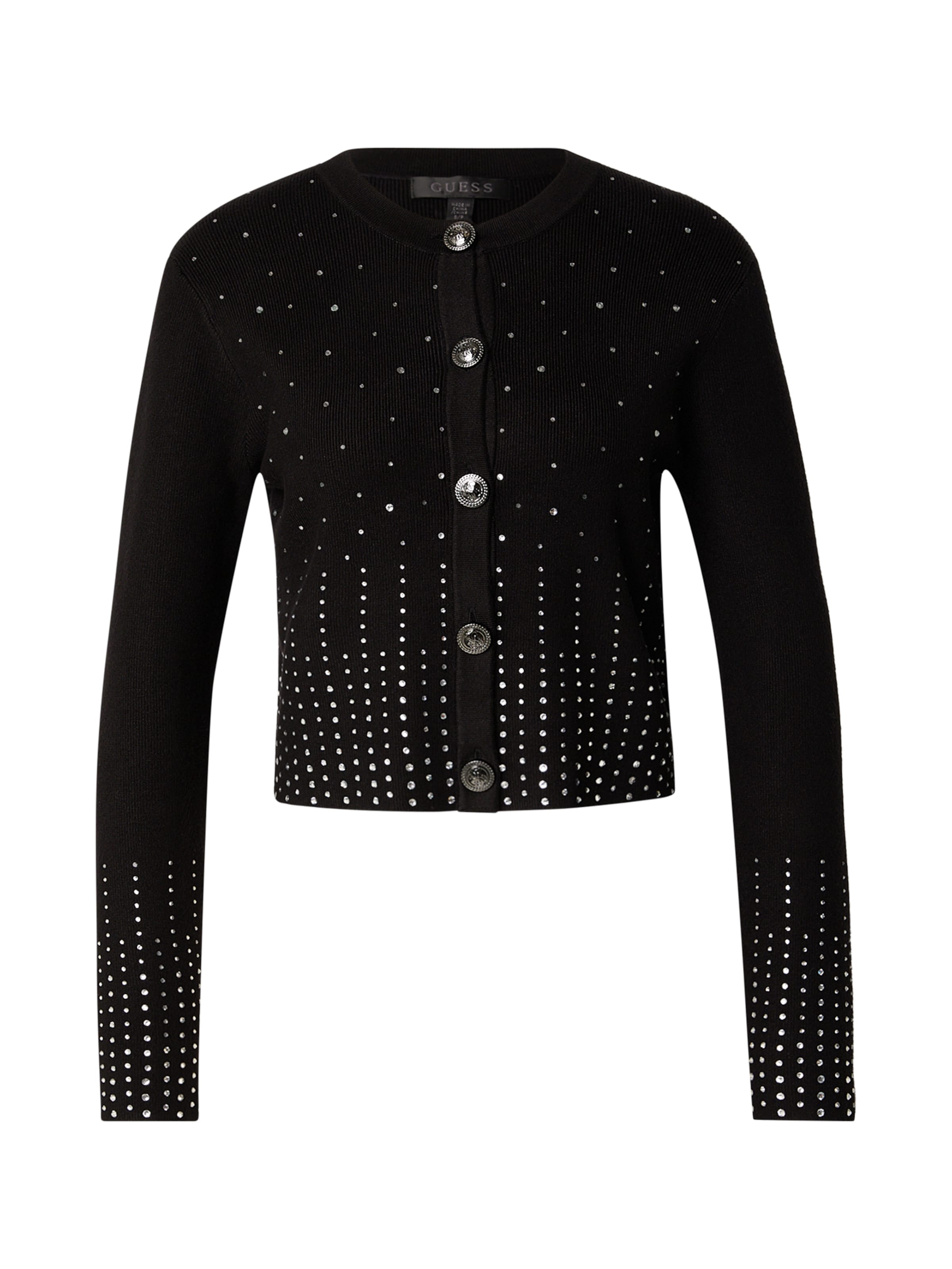GUESS Вязаный кардиган в черном цвете
GUESS Вязаный кардиган в черном цвете